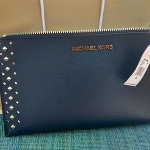 Michael Kors Large Zip Clutch